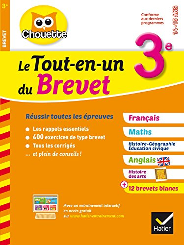 Le tout-en-un du brevet, 3e