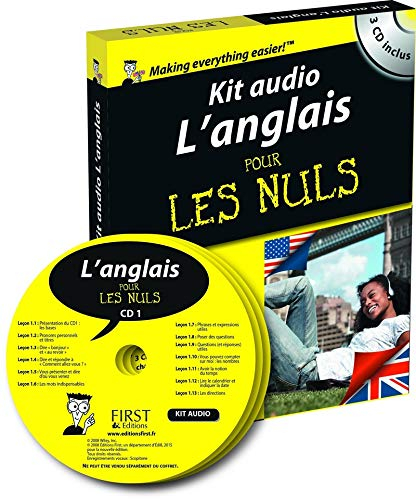 L'anglais pour les nuls : kit audio