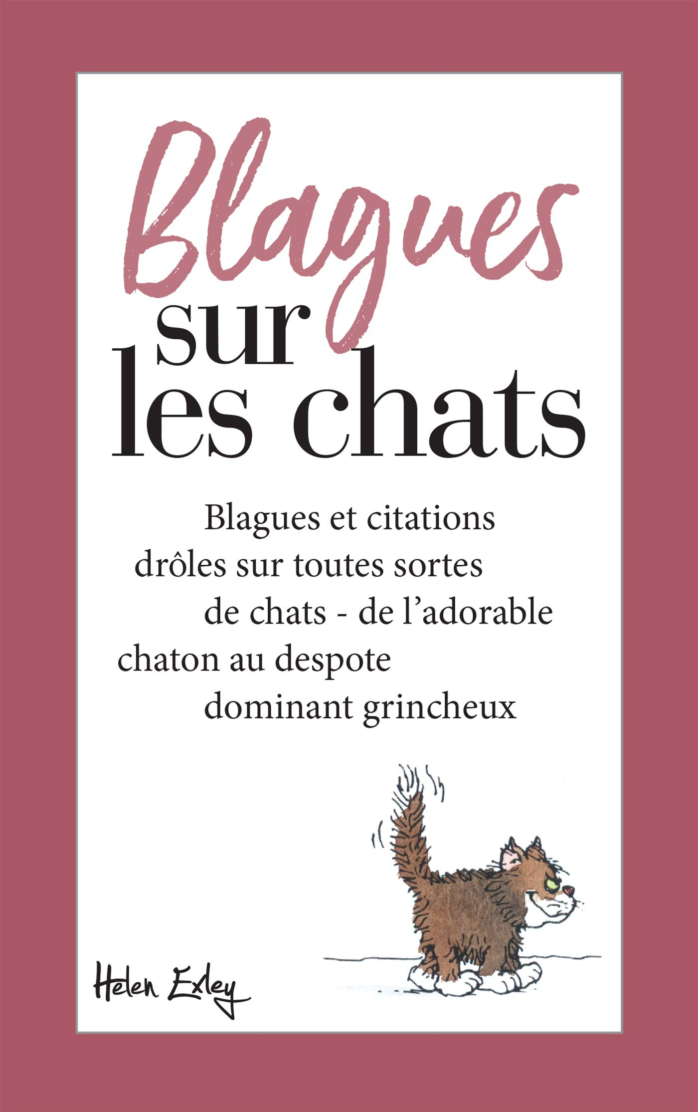 Blagues sur les chats : blagues et citations drôles sur toutes sortes de chats : de l'adorable chato