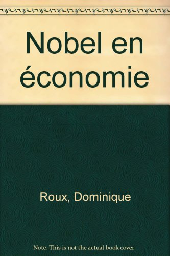 Nobel en économie
