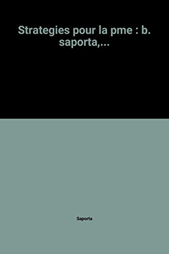 Stratégies pour la P.M.E.