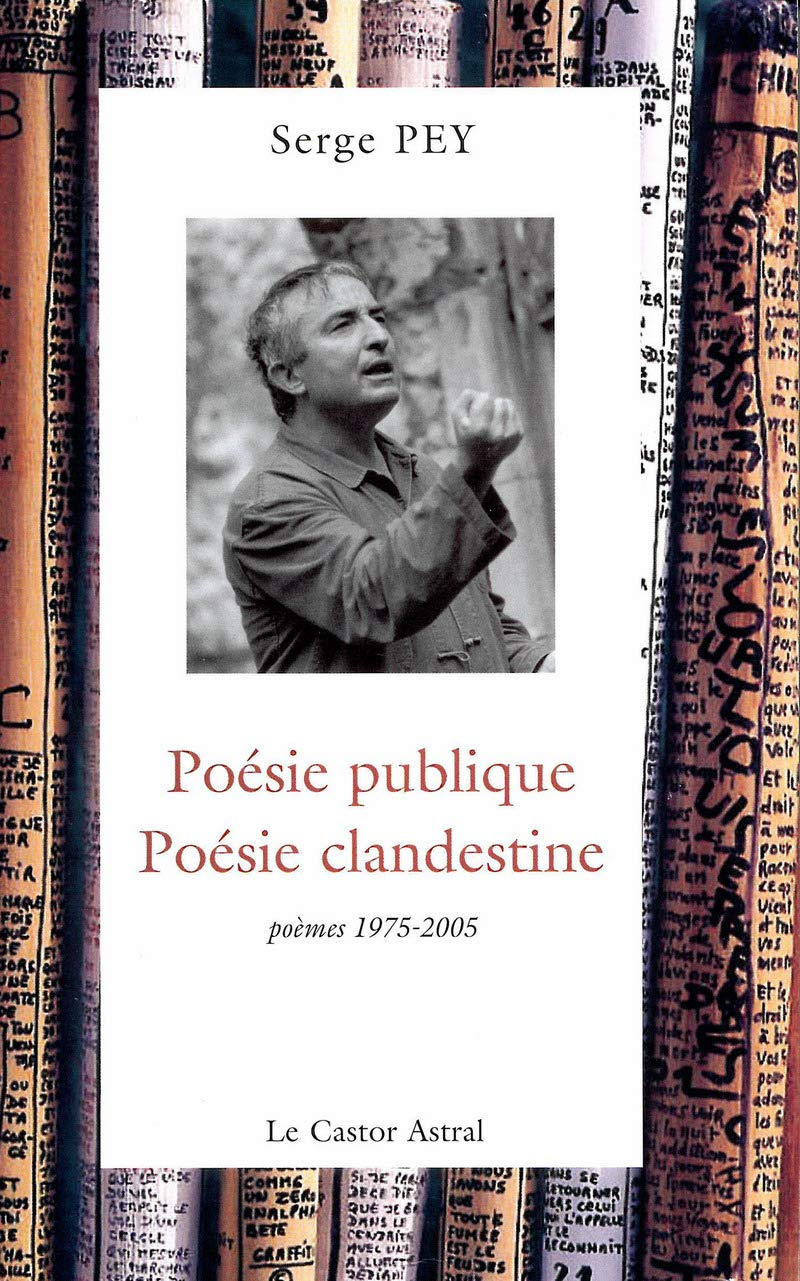 Poésie publique, poésie clandestine : poèmes 1975-2005 : anthologie arbitraire de poèmes et de bâton