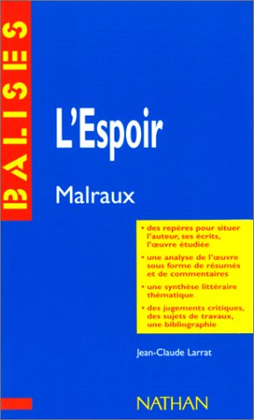 L'espoir, d'André Malraux