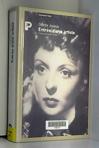 Entrée d'une artiste