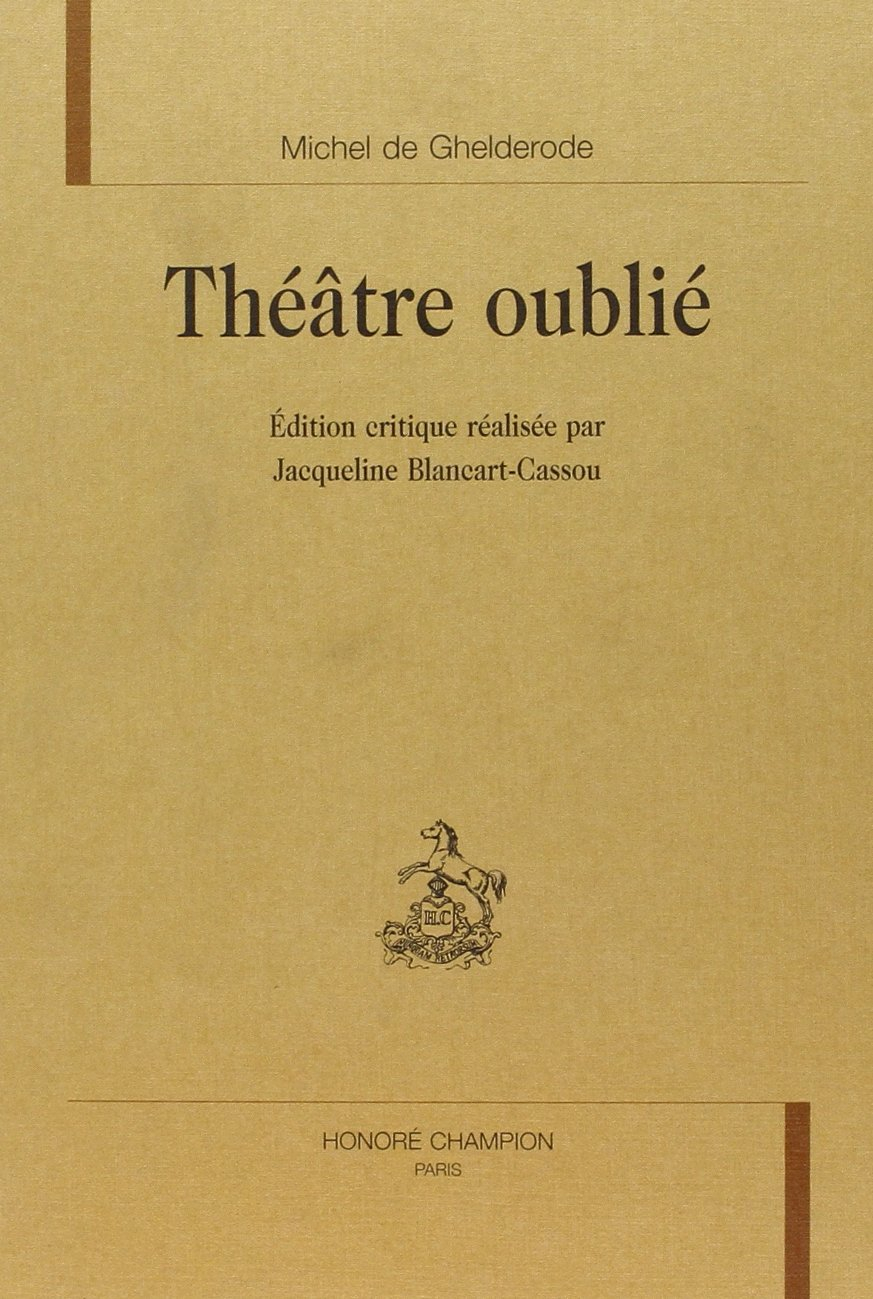 Théâtre oublié