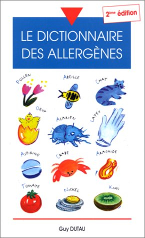 Le dictionnaire des allergènes