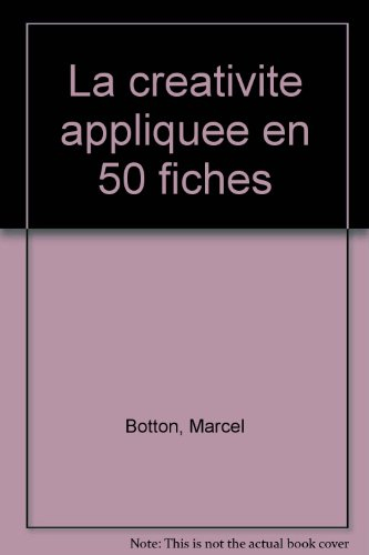 50 fiches de créativité appliquée