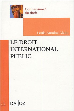 Le droit international public