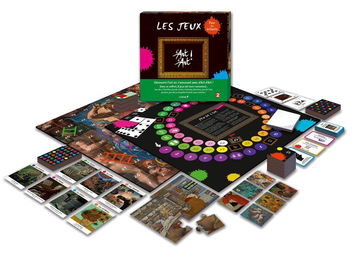 Les jeux d'Art d'art pour les enfants