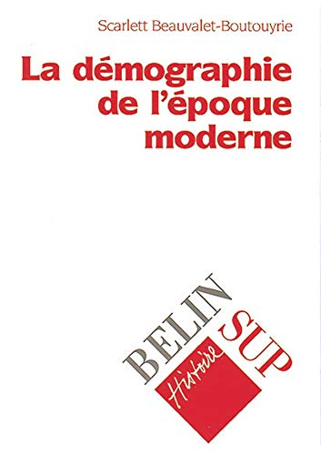 La démographie à l'époque moderne
