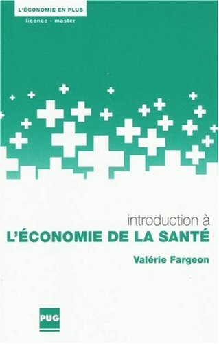 Introduction à l'économie de la santé