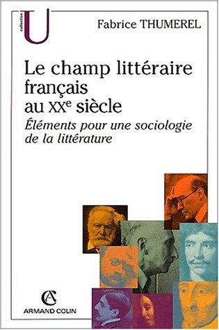 Champ littéraire français au 20e siècle