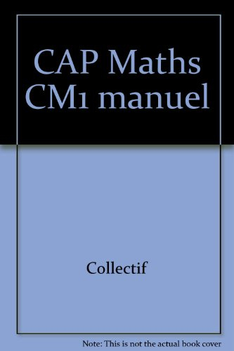 cap maths cm1 manuel