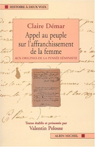 Textes fondateurs du féminisme français