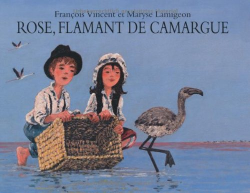 Rose, flamant de Camargue