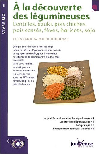 A la découverte des légumineuses : lentilles, azuki, pois chiches, pois cassés, fèves, haricots, soj