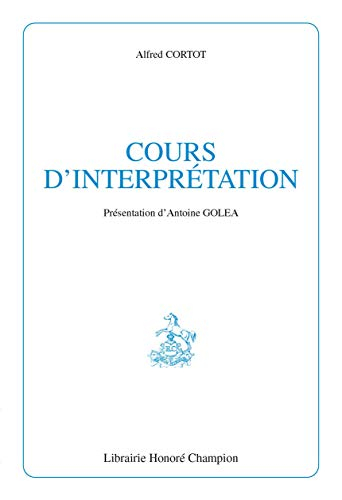 Cours d'interprétation