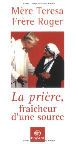 La prière : fraîcheur d'une source
