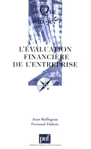 L'évaluation financière de l'entreprise