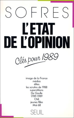 L'Etat de l'opinion : clés pour 1989