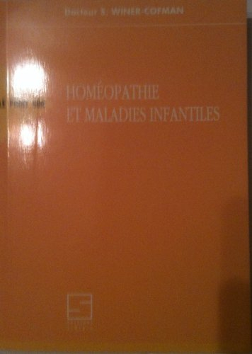 Homéopathie et maladies infantiles