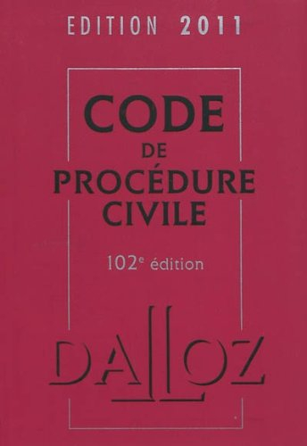 Code de procédure civile 2011