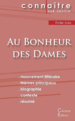 Fiche de lecture Au Bonheur des Dames de Zola (analyse littéraire de référence et résumé complet)