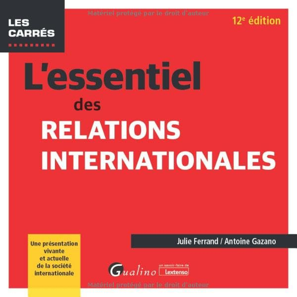 L'essentiel des relations internationales