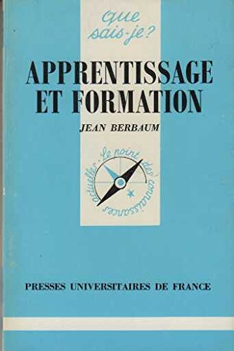 apprentissage et formation