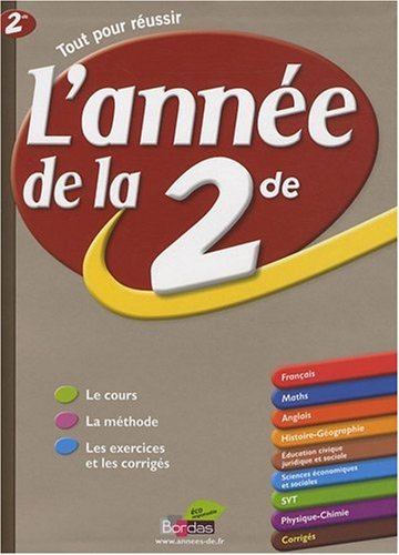 L'année de la 2de