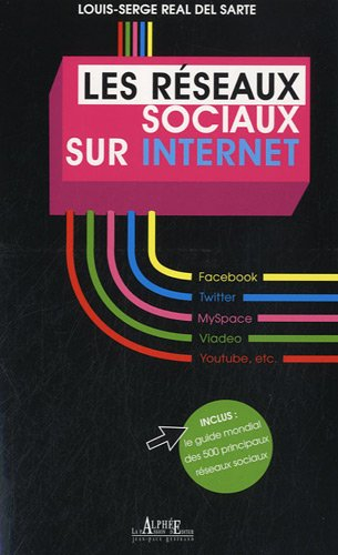 Les réseaux sociaux sur Internet : Facebook, Twitter, MySpace, Viadeo, Youtube, etc.