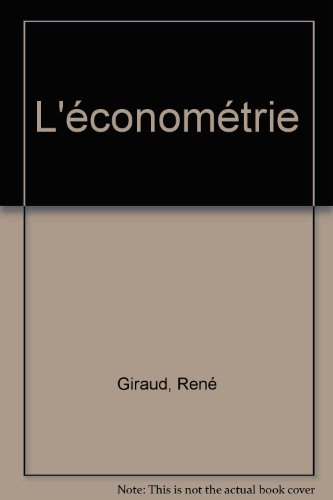L'Econométrie