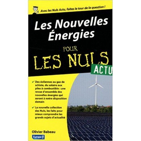 Les nouvelles énergies pour les nuls