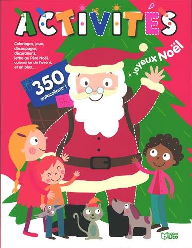 Activités joyeux Noël : 350 autocollants !
