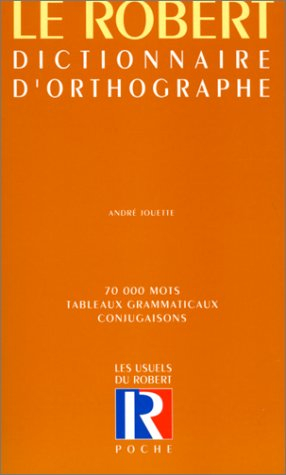 Dictionnaire d'orthographe