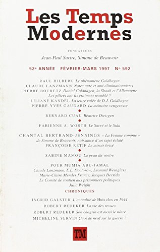 les temps modernes, numéro 592
