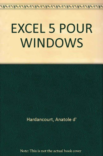 excel 5 pour windows