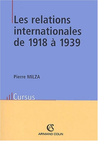 Les relations internationales de 1918 à 1939