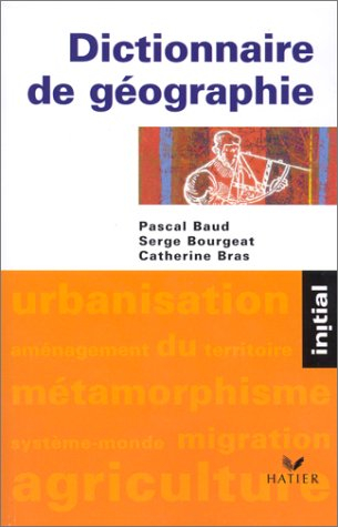 dictionnaire de géographie