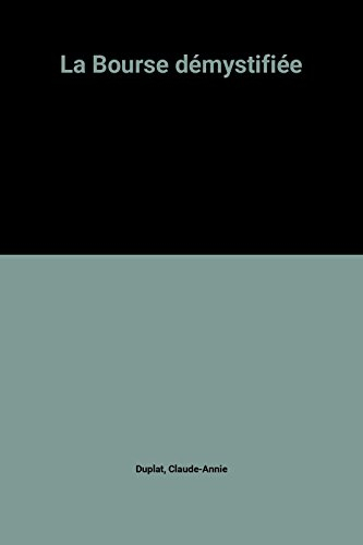 La Bourse démystifiée