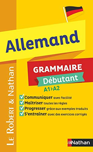 Allemand, grammaire débutant A1-A2