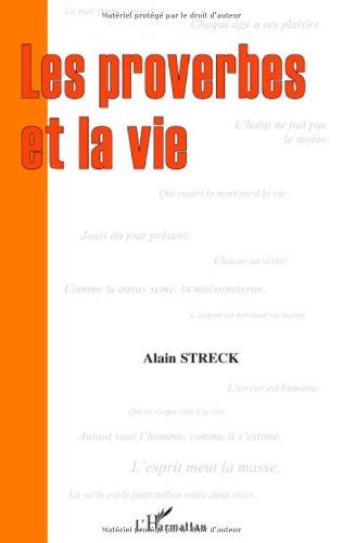Les proverbes et la vie