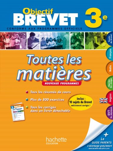 Toutes les matières 3e