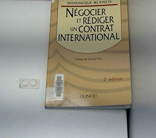 Négocier et rédiger un contrat international