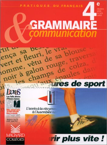Grammaire et communication, 4e