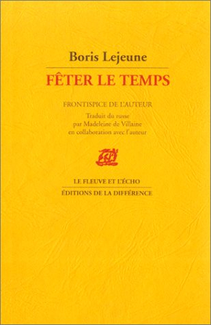 Fêter le temps