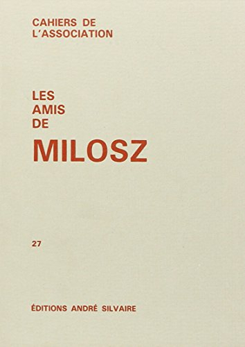 Quatorze lettres de Milosz à Nathalie Clifford Barney