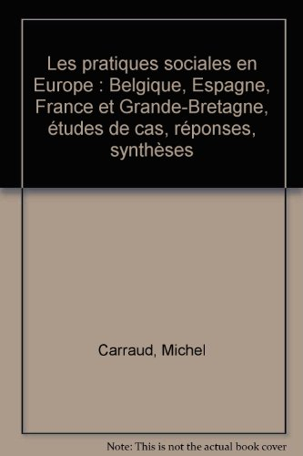 Travailleurs sociaux à l'horizon 93 : pratiques sociales en Europe