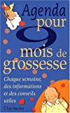Agenda pour 9 mois de grossesse