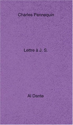 Lettre à J.S.